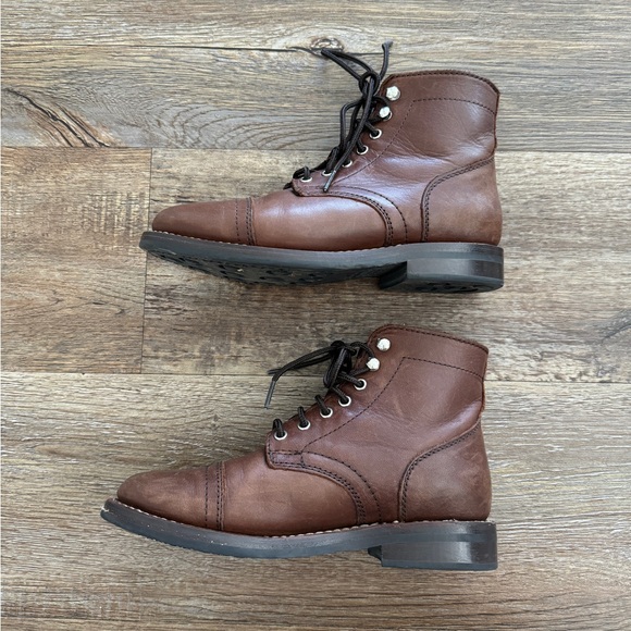 Thursday Boot Co Women’s US Size 6.5 in Whiskey Brown, Handcrafted Leather Boots - Picture 3 of 10